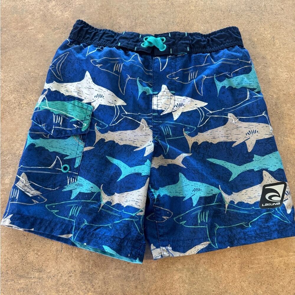 5 Pack! Toddler Boys Colorful Swim Shorts Set Size 3T - Picture 8 of 14